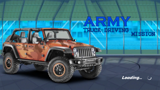 Army truck driving shooting simulation racing App