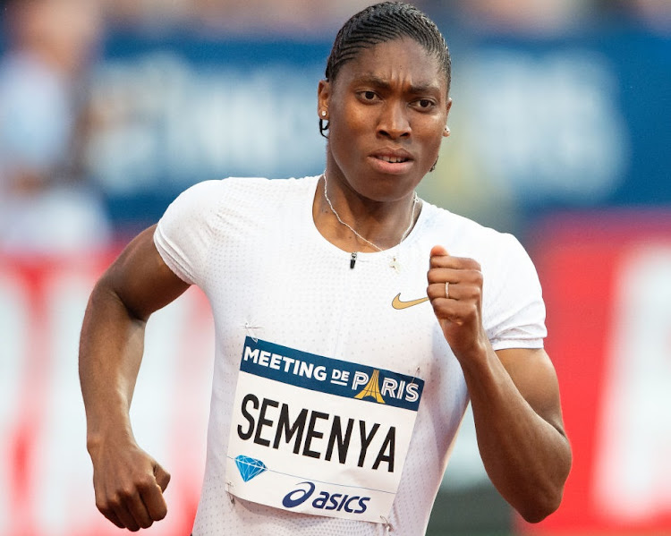 In the advert Semenya tells those who question her that she is simply “born to do this”.