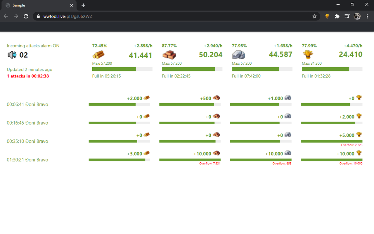 Travian Crop Tool (free) Preview image 1