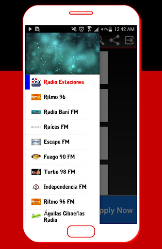 Screenshot Radio FM RD - Live Dominican S