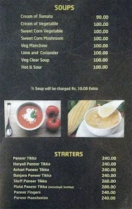 Parwani's Bombay Halwa House menu 1