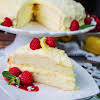 Thumbnail For A Slice Of Limoncello Creme Cake On A Plate.