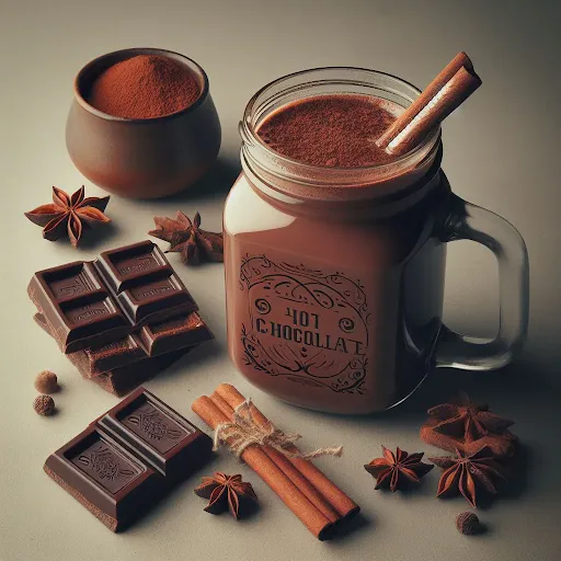 Spiced Hot Chocolate [450 Ml, 1 Mason Jar]