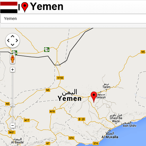 Yemen map