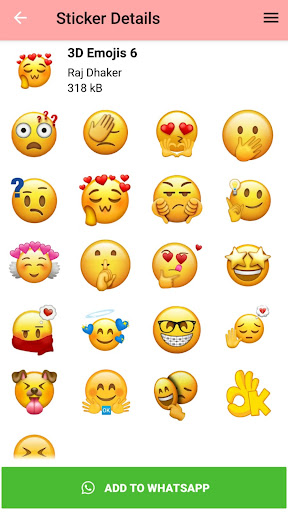 Updated Download 3d Emoji Animated Stickers For Whatsapp Android App 21