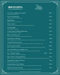 Oceanic Bistro menu 1