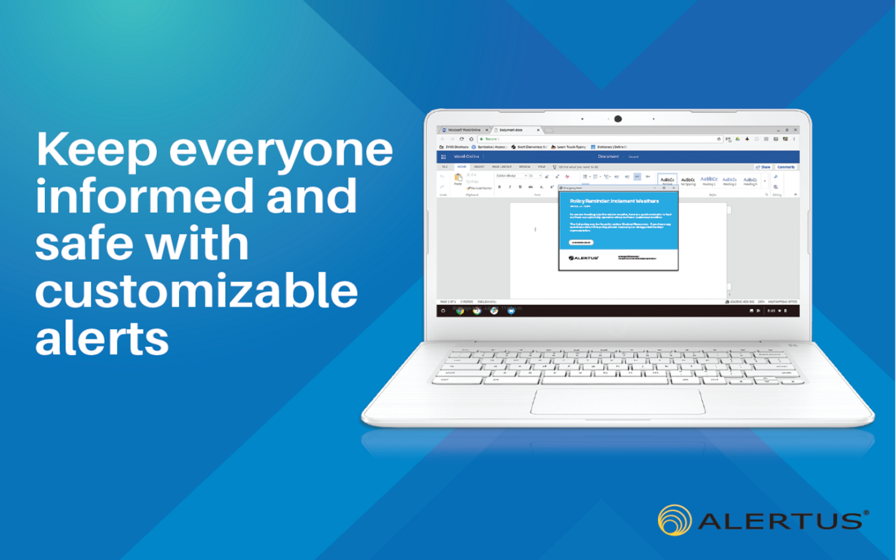 Alertus Desktop for Chrome Preview image 3