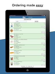 Vitco Foods mobile display view screenshot