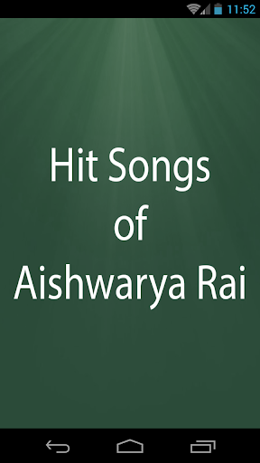 Hit Songs of Aishwarya Rai