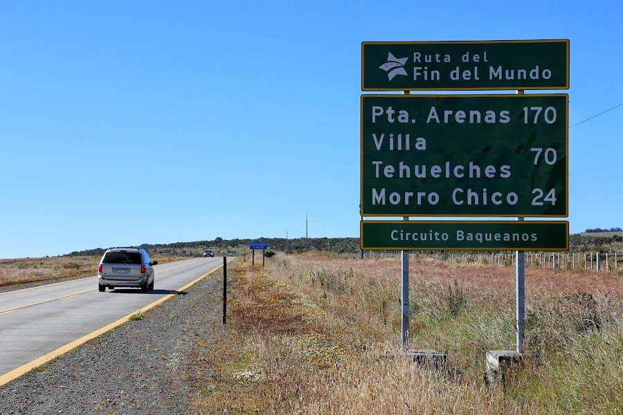 Ruta del Fin del Mondo, Chile