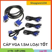 Cáp Vga 1.5M Chống Nhiễu Dùng Cho Màn Hình Lcd