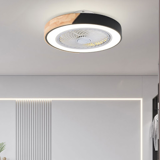 Title 4, Pendant Lamp With Invisible Electric Fan. Enjoy...