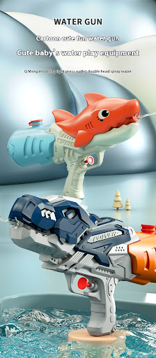 Title 6, Creative Cartoon Childrens Water Gun Toy. Easy...