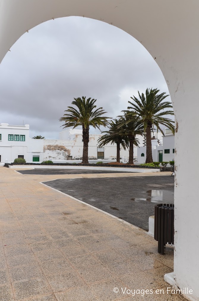 Teguise, plaza Camilo José Cela