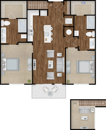 Go to The Nashville Floorplan page.