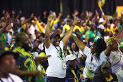 Some are thrilled, others less so. Delegates react to the announcement of the top seven at the 55th ANC national elective conference at Nasrec Expo Centre in Johannesburg on December 19 2022.