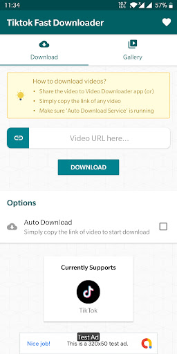 Tiktok Fast Downloader