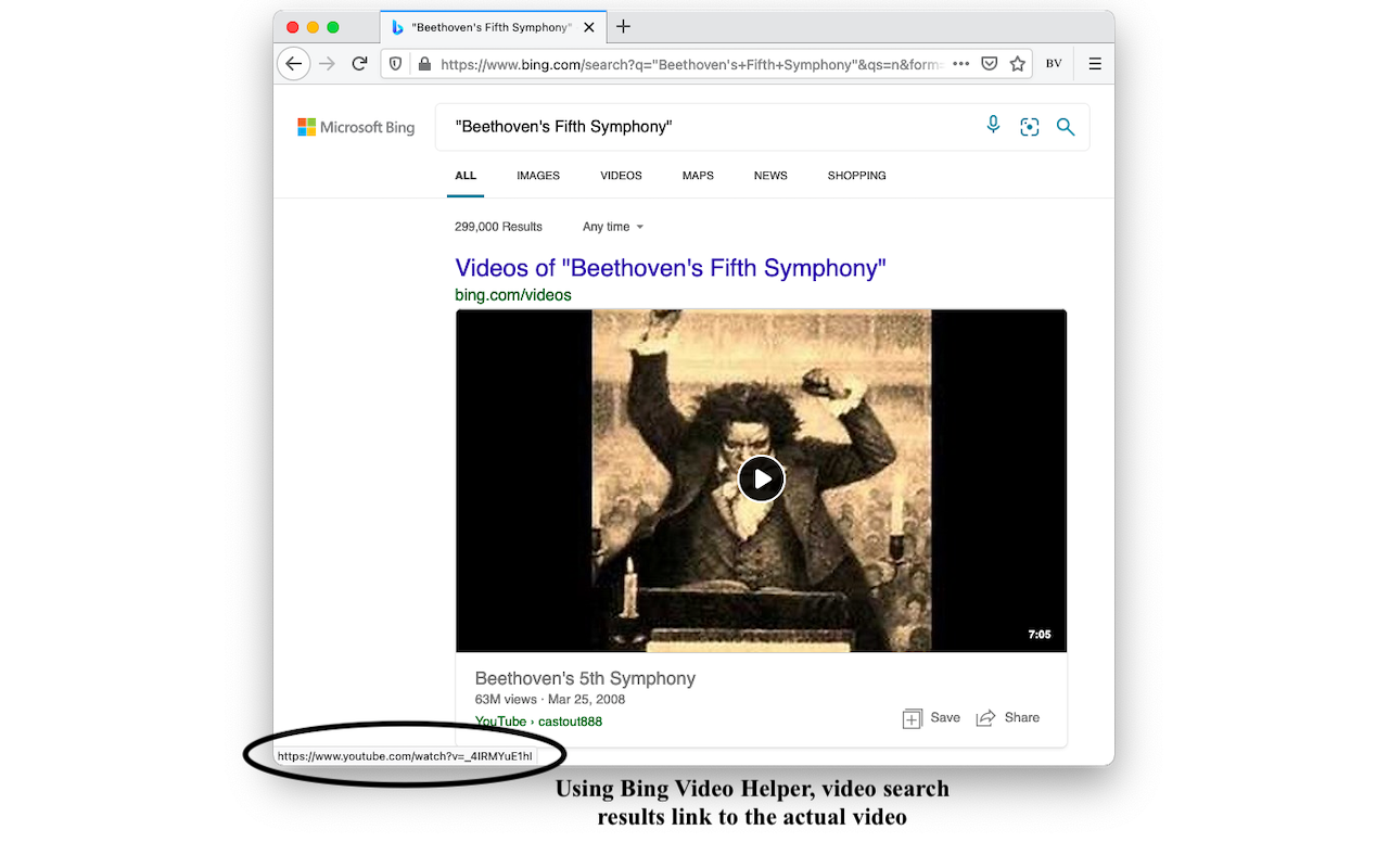 Bing Video Helper Preview image 0