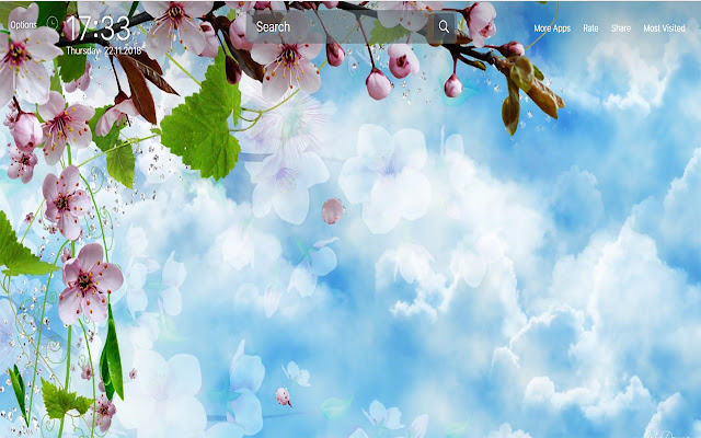 Cherry Blossom HD Wallpapers New Tab