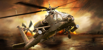 GUNSHIP BATTLE: Helicopter 3D Screenshot