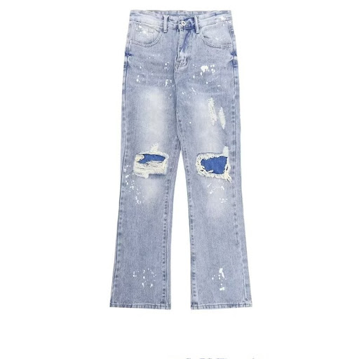Title 1, Mens Simple Trendy Trousers Jeans, offering co...