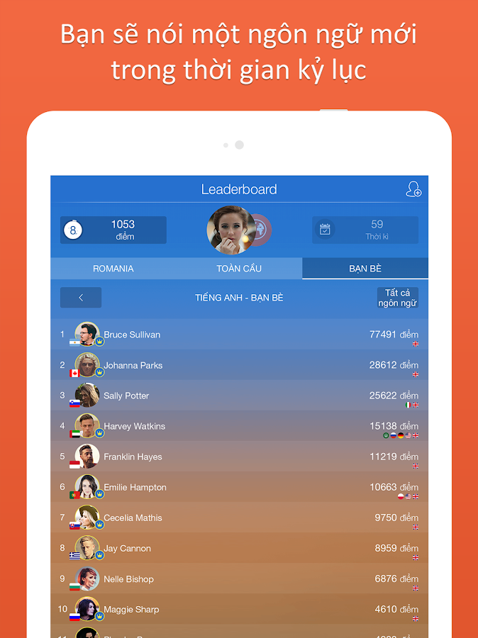   Học ngôn ngữ miễn phí- ảnh chụp màn hình 