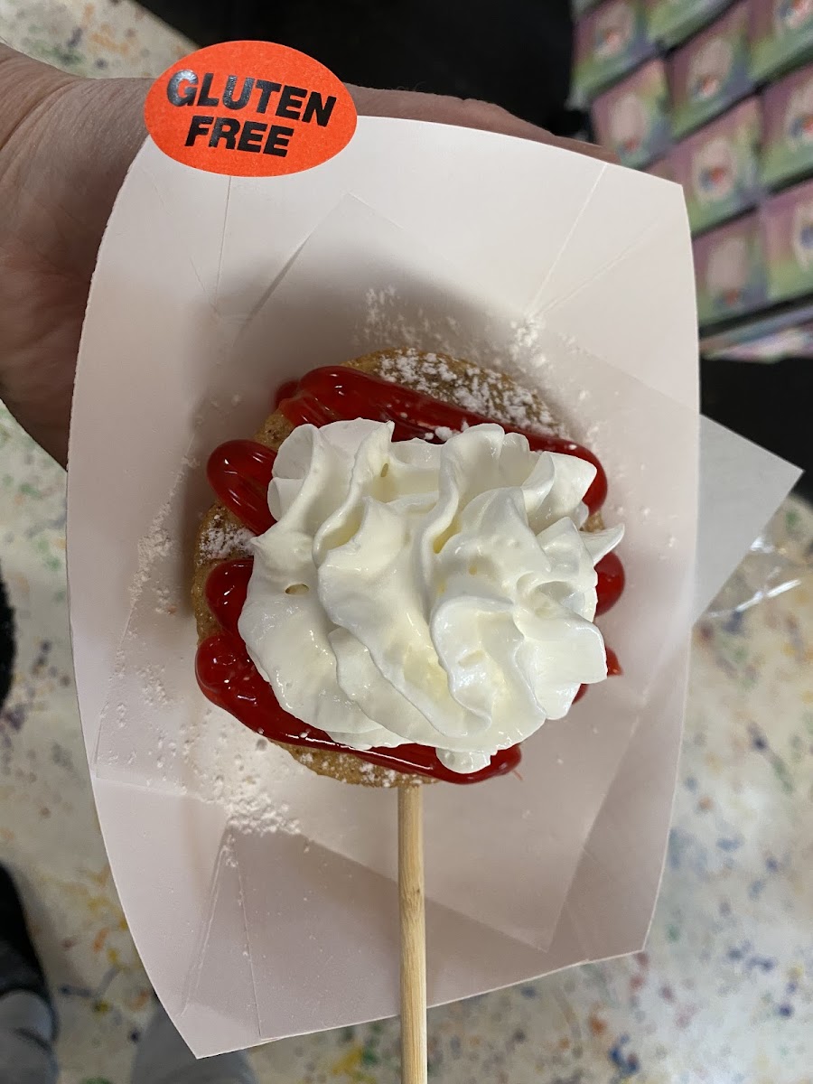 Strawberry Shortcake Doughnut