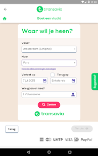 Boekingsnummer transavia