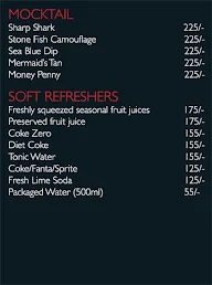 Ego Retro Lounge - The Peerless Inn menu 4