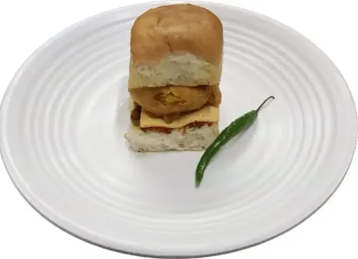 Cheesy Vada Pav