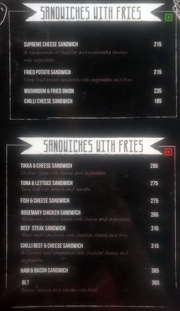 Pupil menu 