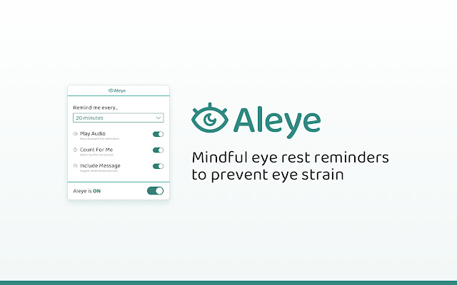 Aleye chrome extension