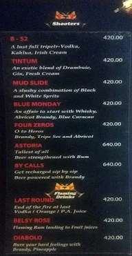 Crystal Bar menu 6