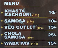 Sai Siddhi Snacks menu 1