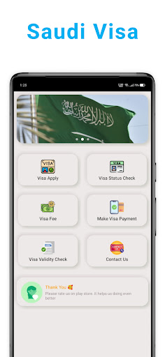 Screenshot Saudi Visa Apply - Visa Check