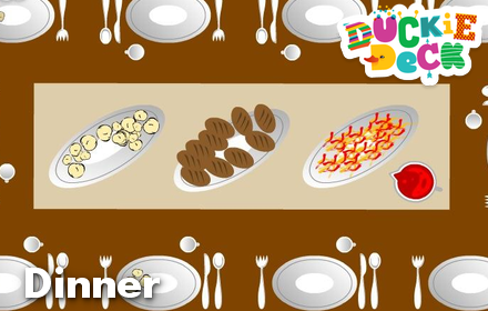 Food Serving Games - Dinner at Duckie Deck small promo image