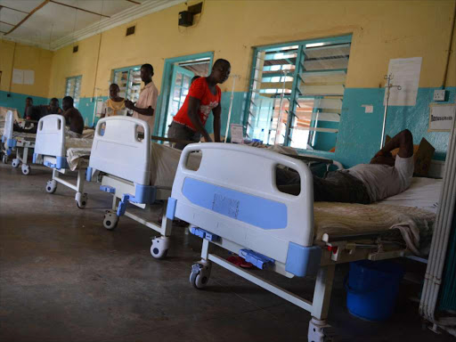 Three suspended schoolgirls are admitted at the Nyamira County Hospital after attempting suicide by drinking hydrochloric acid. Photo/File