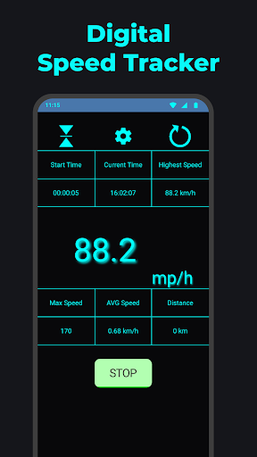 Screenshot Speedometer: GPS Speed Tracker