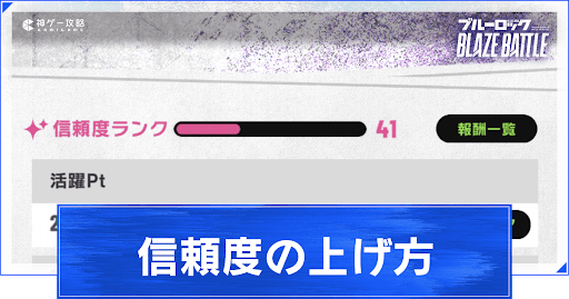 信頼度の上げ方とメリット