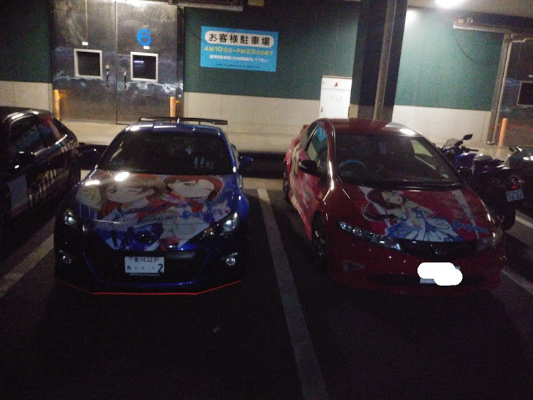 BRZのラブライブサンシャイン・痛車・ようりこ・痛車コラボに関するカスタム事例の投稿画像6枚目
