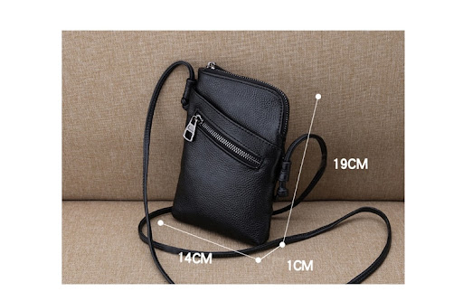 Title 8, Vertical one-shoulder small satchel bag for car...