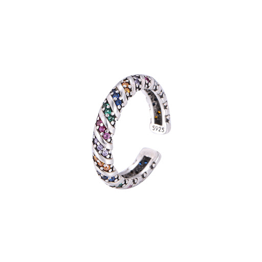 Title 5, Personalized Color Chain Ring Womens Simple Re...