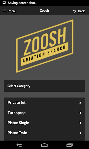 Zoosh Premium Aircraft Search