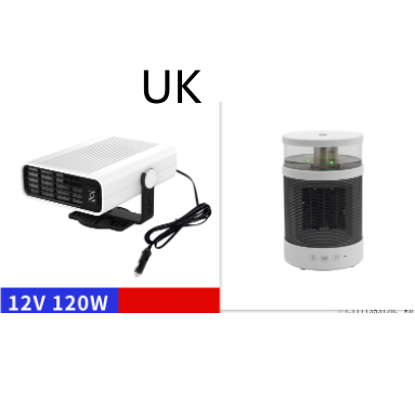 Universele auto-ontdooiheater voor ramen 12V/24V Verwarmings- en koelaccessoires met ventilator. Verwijdert mist en ijs effectief.