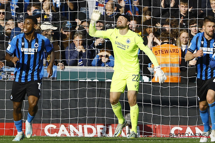 Simon Mignolet n'est pas d'accord avec l'arbitre: "Durant tout le match, il y a des bras qui ont traîné"