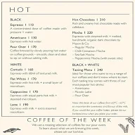 Blue Tokai Coffee Roasters menu 1