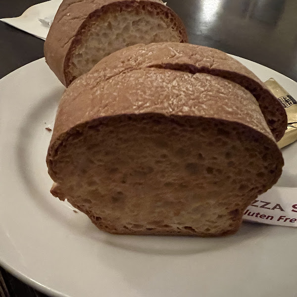 GF bread for the table