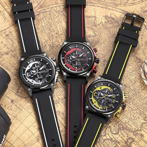 Title 7, Megel Chronograph Quartz Watch Precise Timekeep...