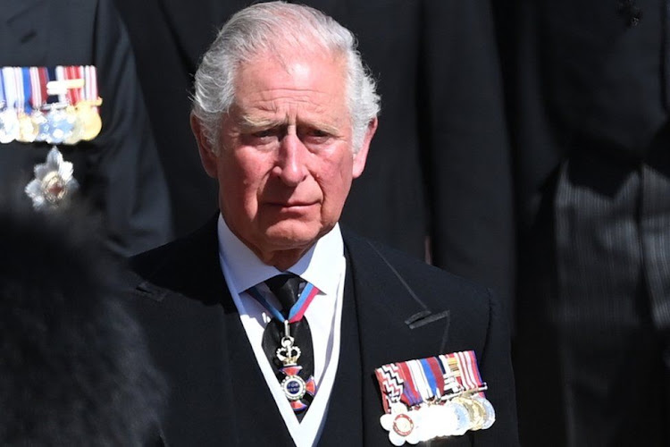 The Prince was visibly upset at the funeral of his father, Prince Philip, in 2021