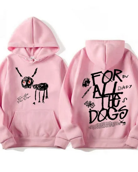 Rapper Drake New Album for All The Dogs Graphic Hoodies M... - 1